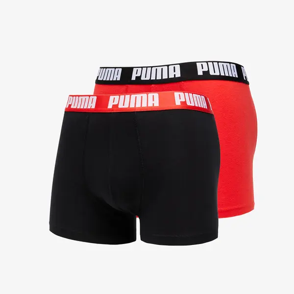 Puma Boksačice Puma 2 Pack Basic Boxers Red/ Black M