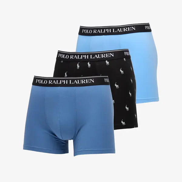 Ralph Lauren Boksačice Ralph Lauren Boxer Brief 3-Pack Blue/ Black XL
