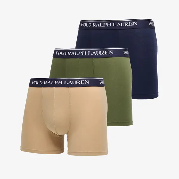 Ralph Lauren Boksačice Ralph Lauren Boxer Brief-3 Pack Boxer Brief Blue XL