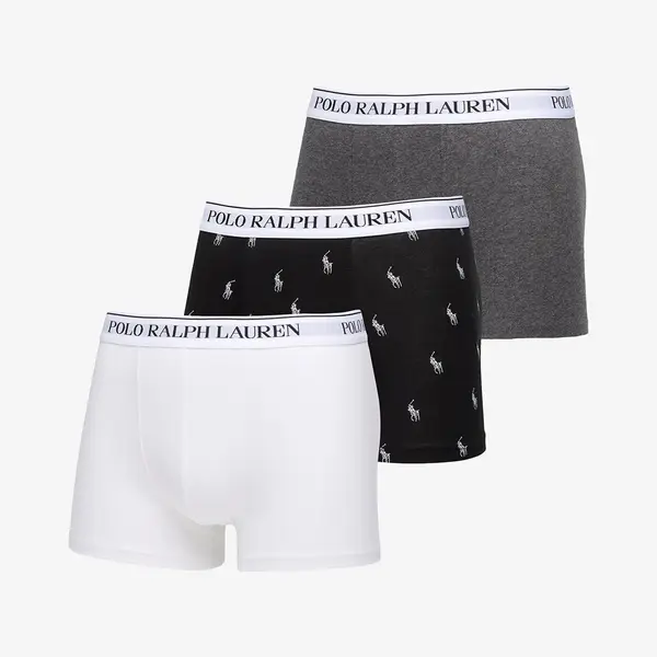 Ralph Lauren Boksačice Ralph Lauren Classic Stretch Cotton Trunk 3-Pack Multicolor XXL