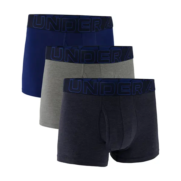 Under Armour Boksačice Under Armour M Perf Cotton 3in 3-Pack Navy L
