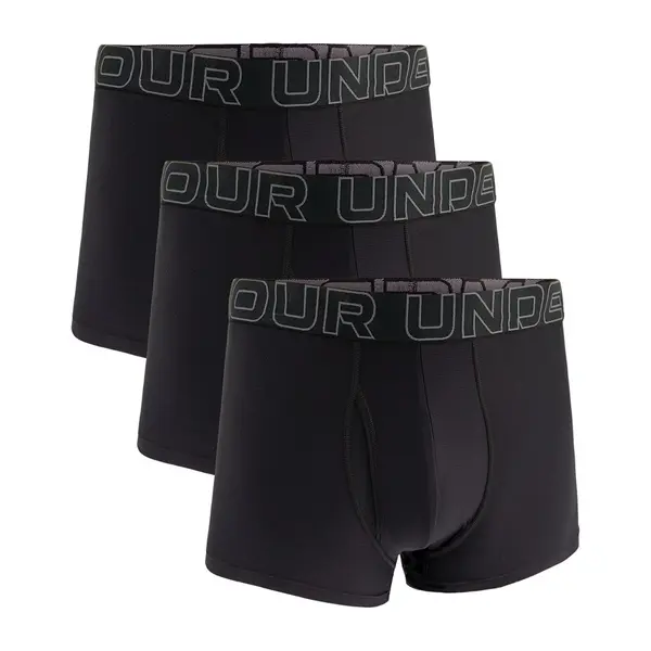 Under Armour Boksačice Under Armour M Perf Tech 3in 3-Pack Black M