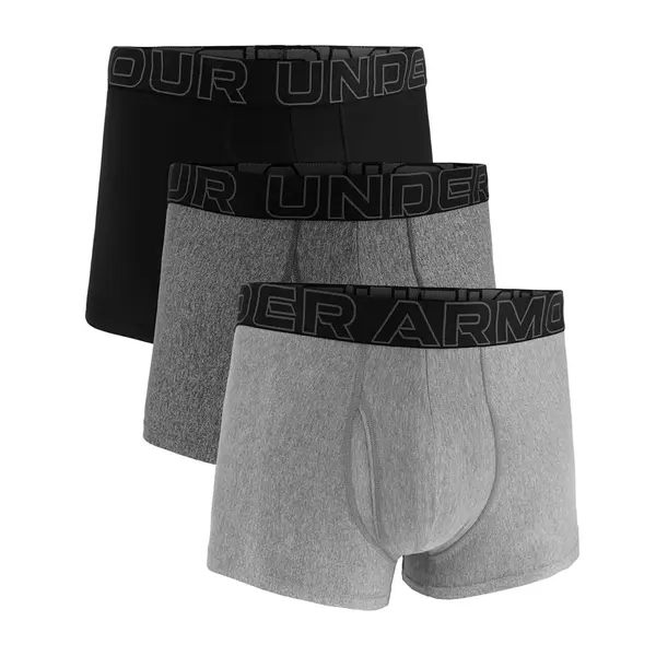 Under Armour Boksačice Under Armour M Perf Tech 3in 3-Pack Grey XL