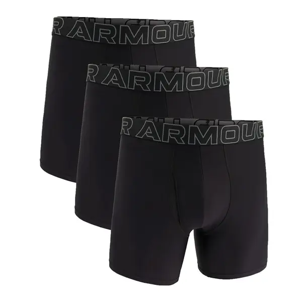 Under Armour Boksačice Under Armour M Perf Tech 6in 3-Pack Black XXL