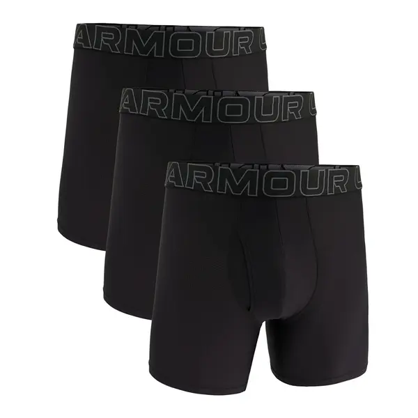 Under Armour Boksačice Under Armour M Perf Tech Mesh 6in 3-Pack Black S