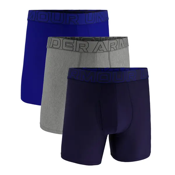 Under Armour Boksačice Under Armour M Perf Tech Mesh 6in 3-Pack Blue M