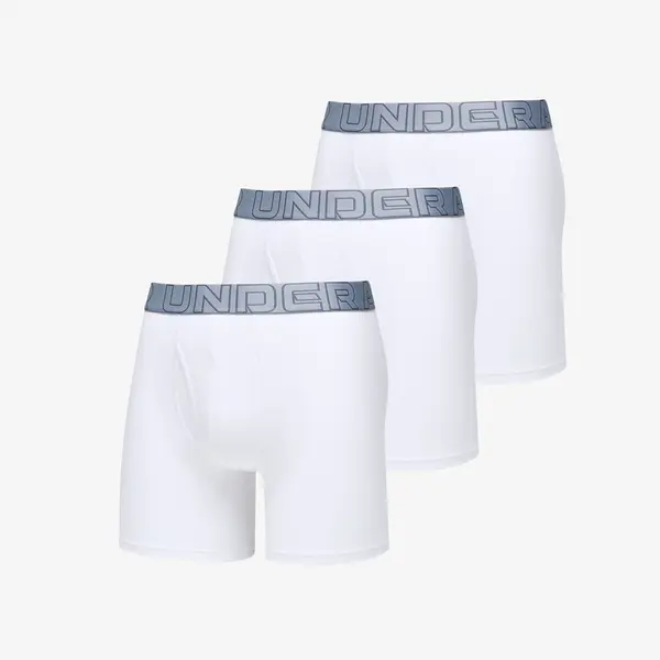 Under Armour Boksačice Under Armour Performance Cotton 6in 3-Pack White S