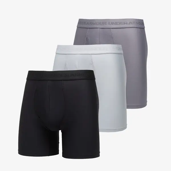 Under Armour Boksačice Under Armour Performance Tech Mesh Mod 6in 3-Pack Gray M