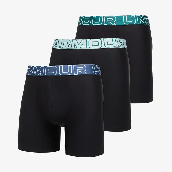 Under Armour Boksačice Under Armour Performance Tech Mesh Solid 6in 3-Pack Black XXL