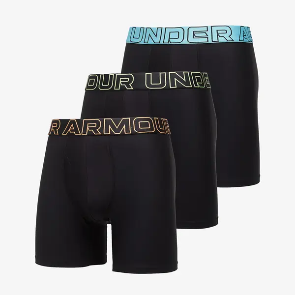 Under Armour Boksačice Under Armour Performance Tech Solid 6in 3-Pack Black M