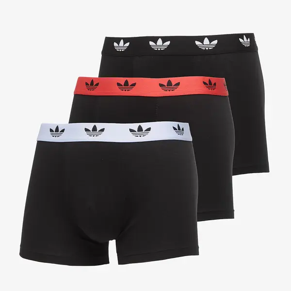 adidas Originals Bokserice adidas Trunk 3-Pack Black L