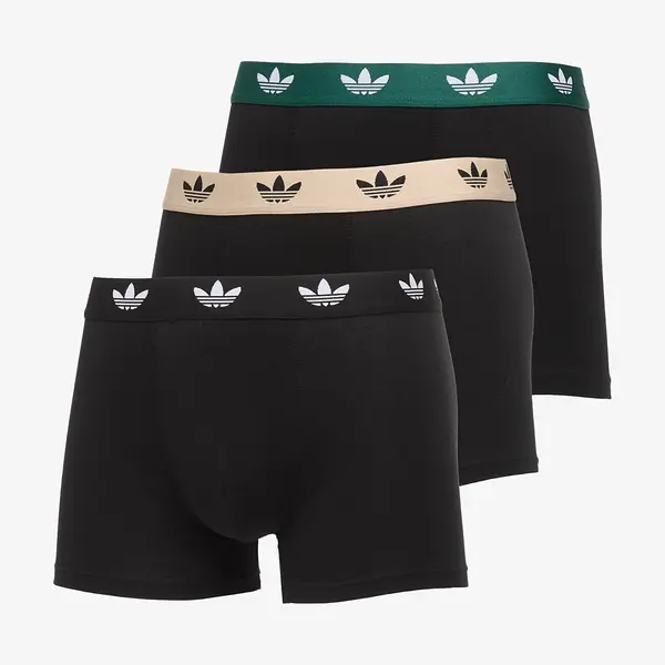 adidas Originals Bokserice adidas Trunk 3-Pack Black XL