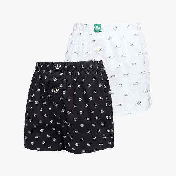 adidas Originals Bokserice adidas Woven Boxer 2-Pack Black/ White M