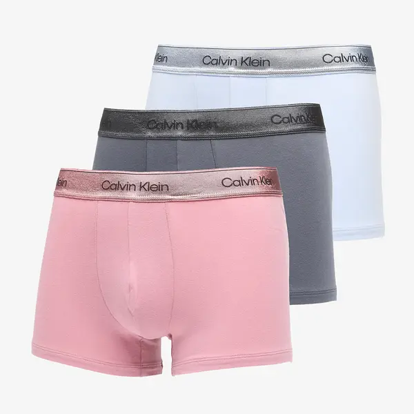 Calvin Klein Bokserice Calvin Klein Trunk 3-Pack Pink XL