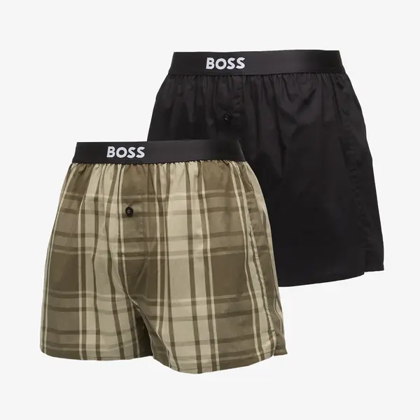 Hugo Boss Bokserice Hugo Boss 2-Pack Boxer Shorts Ew Black XL