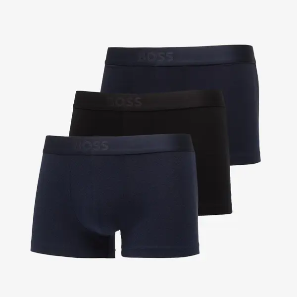 Hugo Boss Bokserice Hugo Boss Men-B-Trunk 3-Pack Boss One D Blue L
