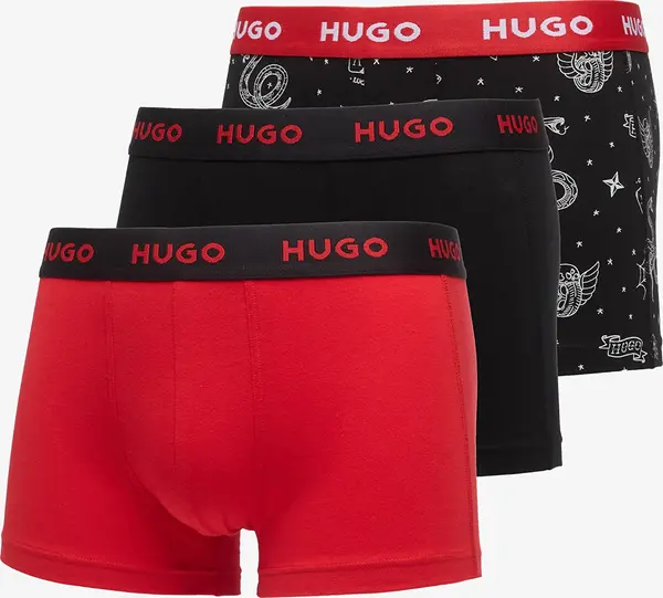 Hugo Boss Bokserice Hugo Boss Trunk 3-Pack Design Multicolor XL