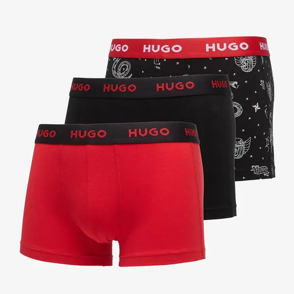 Hugo Boss Bokserice Hugo Boss Trunk 3-Pack Design Multicolor XL