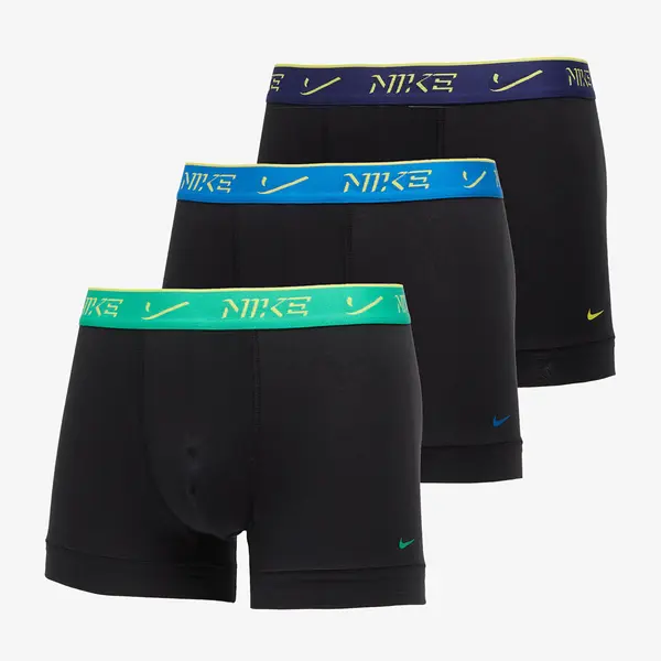 Nike Bokserice Nike Trunk 3-Pack Black M