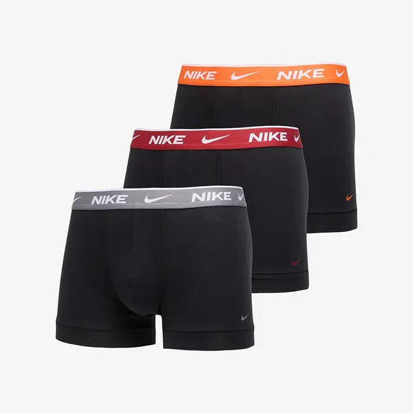 Nike Bokserice Nike Trunk 3-Pack Black XL