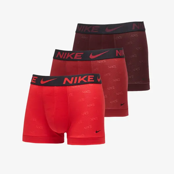 Nike Bokserice Nike Trunk 3-Pack Red S