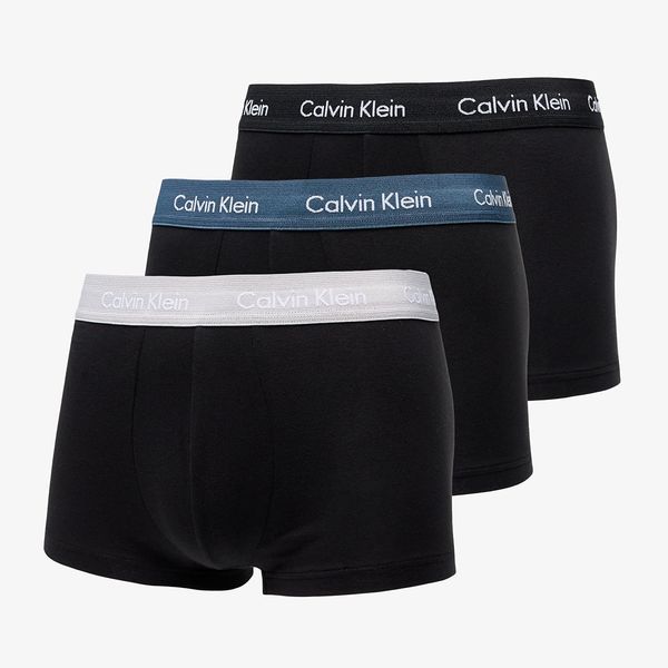 Calvin Klein Calvin Klein Cotton Stretch Low Rise Trunk 3-Pack Black S