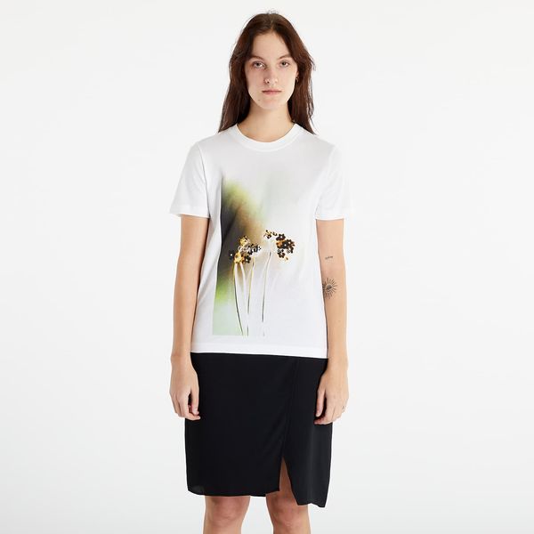 Calvin Klein Calvin Klein Jeans Floral Photoprint Tee Bright White