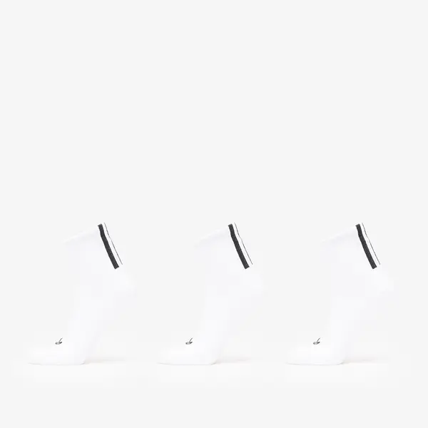 adidas Originals Čarape adidas 3 Stripes 1/4 Socks 3-Pack White/ White/ White S