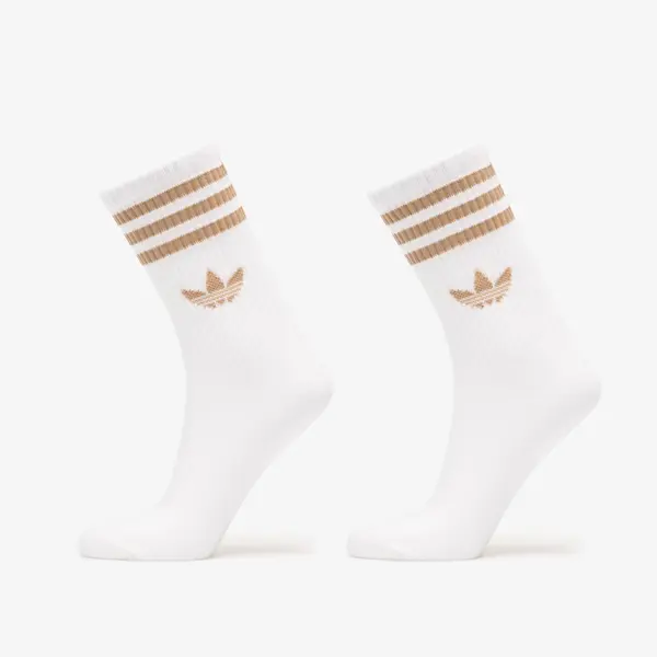 adidas Originals Čarape adidas 3-Stripes Crew Socks 3-Pack White/ Cardboard XL