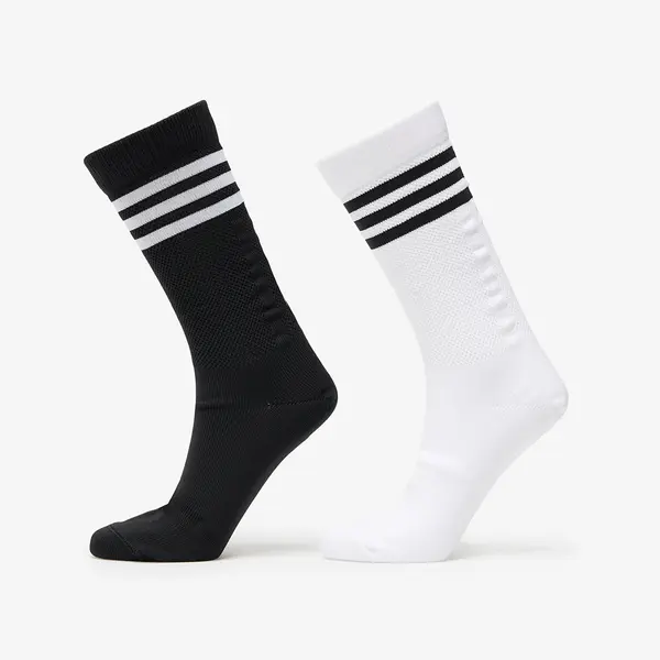adidas Originals Čarape adidas 3 Stripes Textured Crew Socks 2-Pack White/ Black M