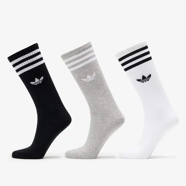 adidas Originals Čarape adidas High Crew Sock 3-Pack White/ Mgreyh/ Black XL