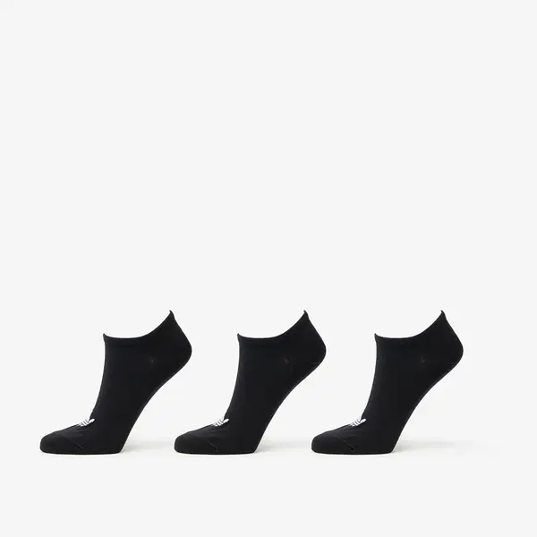 adidas Originals Čarape adidas Liner Socks 3-Pack Black/ Medium Grey Heather/ Black XL