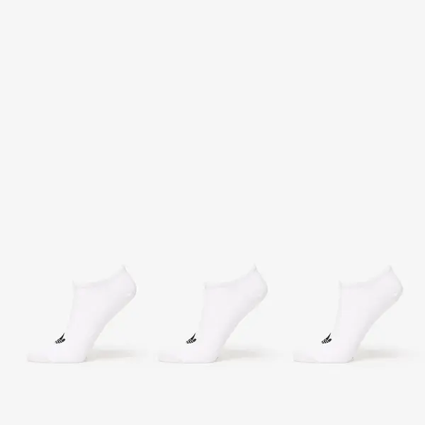 adidas Originals Čarape adidas Liner Socks 3-Pack White/ Medium Grey Heather/ Black L