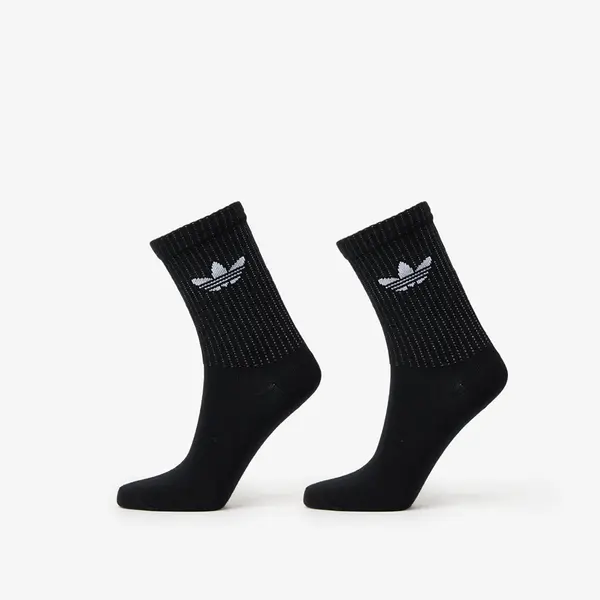 adidas Originals Čarape adidas Reflective Crew Socks 2-Pack Black/ Reflective Silver/ Putty Mauve M