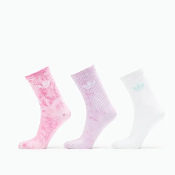 adidas Originals Čarape adidas Tie Dye Crew Socks 3-Pack Bliss Pink L