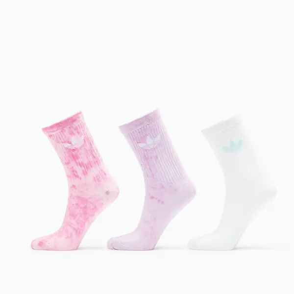 adidas Originals Čarape adidas Tie Dye Crew Socks 3-Pack Bliss Pink S