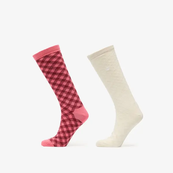 adidas Originals Čarape adidas Wales Bonner Check Sock Craft Pink/ Clear Brown L