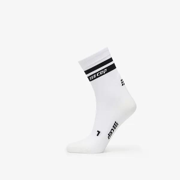 CEP Čarape CEP 80's Mid Cut Compression Socks White/ Black S