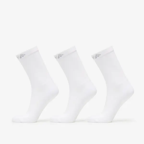 Craft Čarape Craft Core Dry High Sock 3-Pack White 46-48