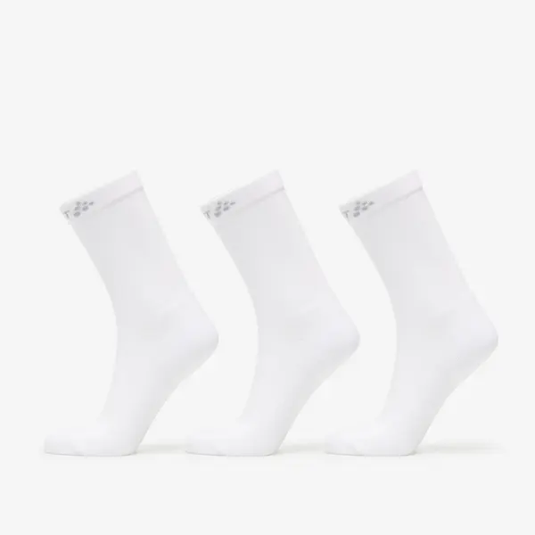 Craft Čarape Craft Core Dry High Sock 3-Pack White 46-48