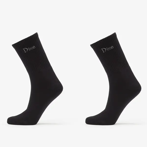 DIME Čarape Dime Classic Long Socks 2-Pack Black Universal