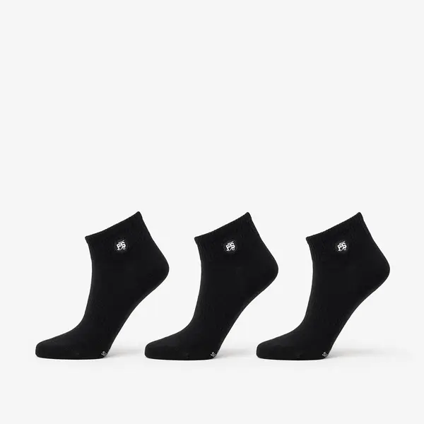 FTSHP Čarape Footshop Ankle Socks 3-Pack Black 39-42