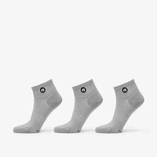 FTSHP Čarape Footshop Ankle Socks 3-Pack Grey 39-42