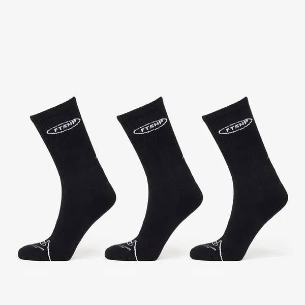 FTSHP Čarape Footshop Basic But Not Basic Socks 3-Pack Black 36-38