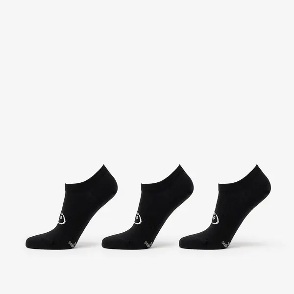 FTSHP Čarape Footshop Invisible Socks 3-Pack Black 43-46