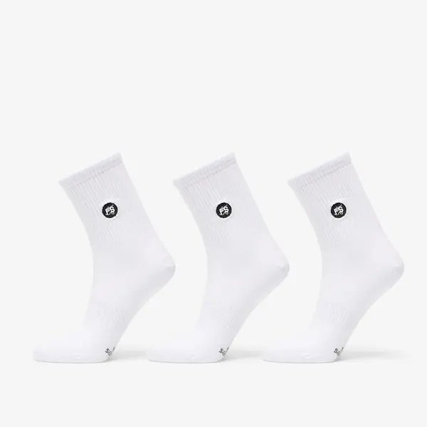 FTSHP Čarape Footshop Short Socks 3-Pack White 36-38