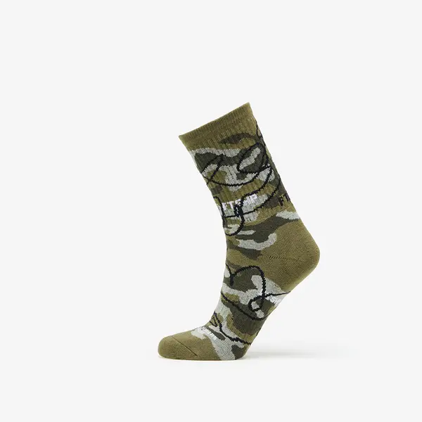 FTSHP Čarape Footshop The Basketball Socks Olive Camo 39-42
