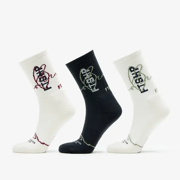 FTSHP Čarape Footshop The Everyday Socks 3-Pack Multicolour 36-38