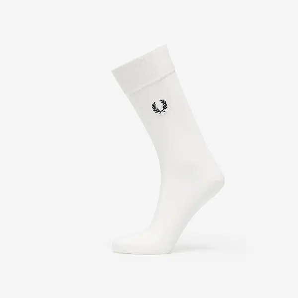 FRED PERRY Čarape FRED PERRY Classic Laurel Wreath Sock Snow White/ Black 39-42