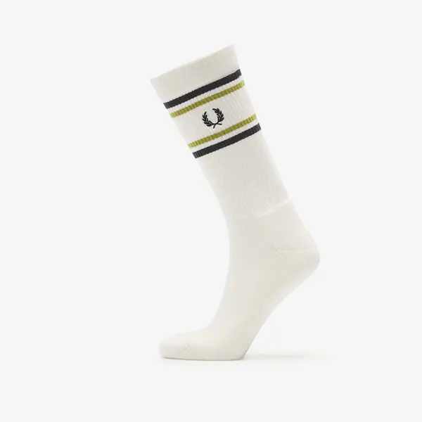 FRED PERRY Čarape FRED PERRY Ribbed Sports Sock Light Ecru 39-42